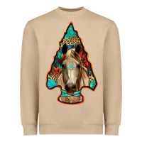 Mushroom arrowhead horse Heavyweight Sweatshirt - RanaPortraitStore