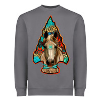 Storm arrowhead horse Heavyweight Sweatshirt - RanaPortraitStore
