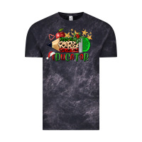 Cloud Black christmas educator pencil Vintage Tee - FaDigitalArtStudio