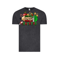 Vintage Black christmas educator pencil Vintage Tee - FaDigitalArtStudio