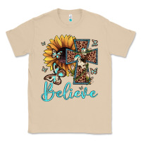 Mushroom believe leopard cross sunflower butterfly Classic Tee - JahusDesignShop