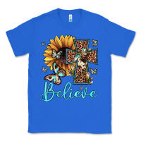 True Royal believe leopard cross sunflower butterfly Classic Tee - JahusDesignShop