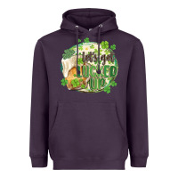 Plum let's get lucked up Heavyweight Hoodie - MaliasSmallBusiness
