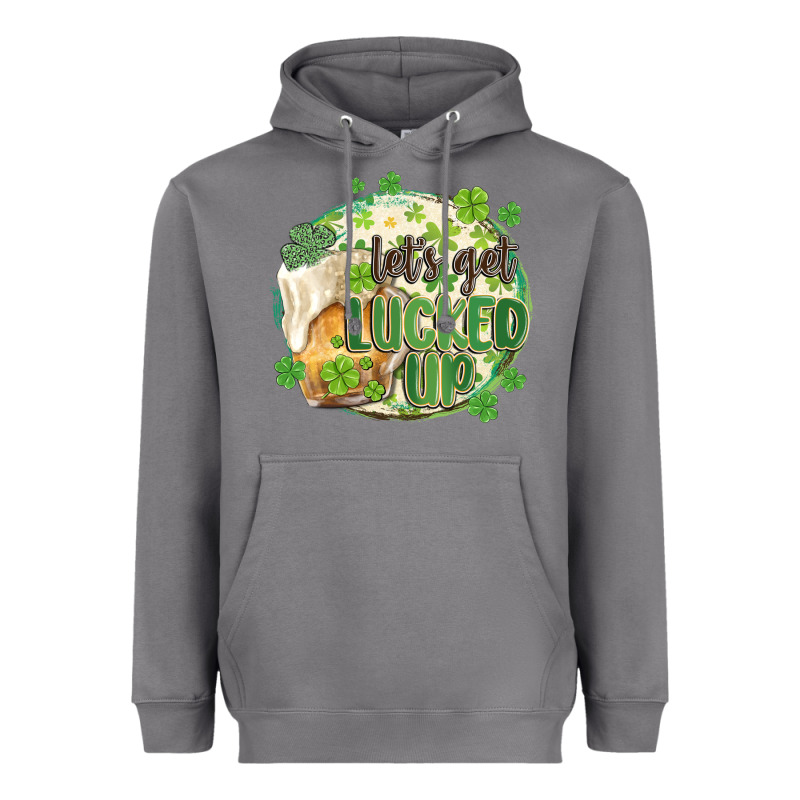 Let's Get Lucked Up Heavyweight Hoodie by MaliasSmallBusiness | Teevron