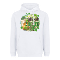 White let's get lucked up Heavyweight Hoodie - MaliasSmallBusiness
