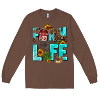 Chestnut farm life Long Sleeve Tee - AdoDesignShop