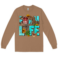 Toasted Coconut farm life Long Sleeve Tee - AdoDesignShop