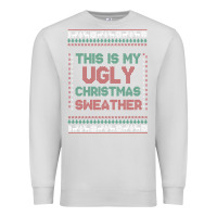 Dove Grey this is my ugly christmas Premium Sweatshirt - MaliasSmallBusiness