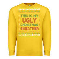 Lemon this is my ugly christmas Premium Sweatshirt - MaliasSmallBusiness