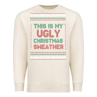 Sandshell this is my ugly christmas Premium Sweatshirt - MaliasSmallBusiness