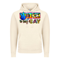 Vintage Artic it's ok to say gay Vintage Hoodie - Zillion Design Studio
