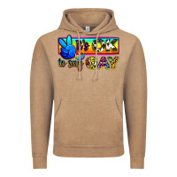 Vintage Coffee it's ok to say gay Vintage Hoodie - Zillion Design Studio