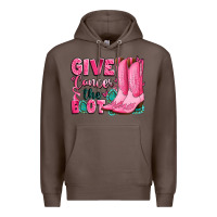Coffee give cancer the boot Premium Hoodie - LillyAllenDesigns
