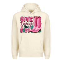 Sandshell give cancer the boot Premium Hoodie - LillyAllenDesigns