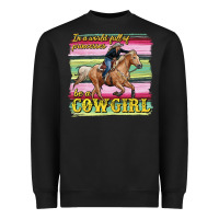 Black in a world full of princesses be a cowgirl Heavyweight Sweatshirt - RanaPortraitStore