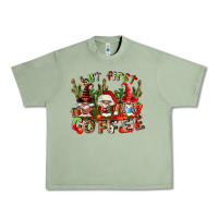 Oil Green but first coffee Urban Heavy Tee - FaDigitalArtStudio
