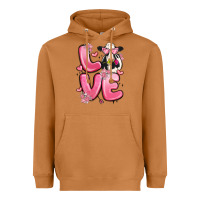 Meerkat love cow valentine's day Heavyweight Hoodie - MaliasSmallBusiness