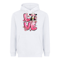 White love cow valentine's day Heavyweight Hoodie - MaliasSmallBusiness