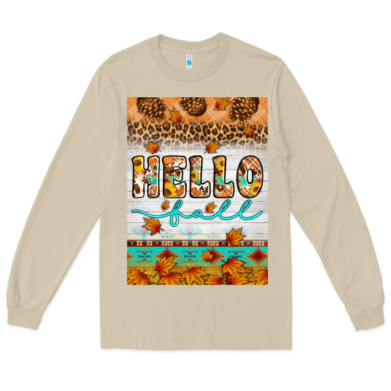 Hello Fall Long Sleeve Tee by Artiststas | Teevron