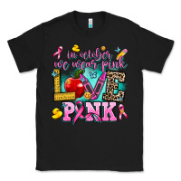 Black in october we wear pink love pink Classic Tee - AdoDesignShop