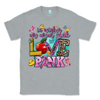 Heather Grey in october we wear pink love pink Classic Tee - AdoDesignShop