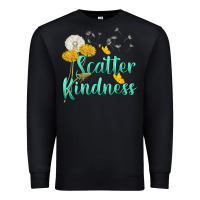 Black scatter kindness Premium Sweatshirt - NancyCooperArtShop