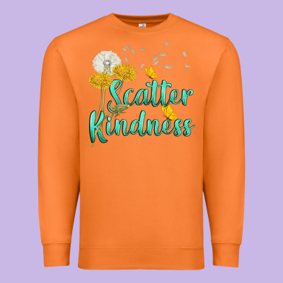 Scatter Kindness Premium Sweatshirt Designed By Nancycooperartshop