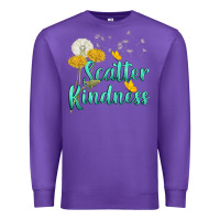 Purple scatter kindness Premium Sweatshirt - NancyCooperArtShop