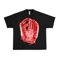 Black Catchers Mitt Fa Element Urban Heavy Tee - FaDigitalArtStudio