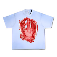 Grape Ice Catchers Mitt Fa Element Urban Heavy Tee - FaDigitalArtStudio