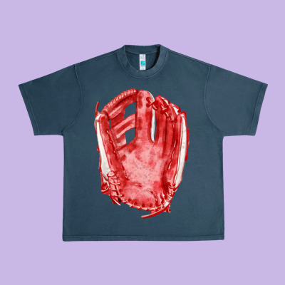 Catchers Mitt Fa Element Urban Heavy Tee Designed By Fadigitalartstudio