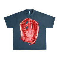 Midnight Navy Catchers Mitt Fa Element Urban Heavy Tee - FaDigitalArtStudio