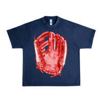 Navy Catchers Mitt Fa Element Urban Heavy Tee - FaDigitalArtStudio