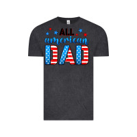 Vintage Black All American dad Vintage Tee - Neo Western