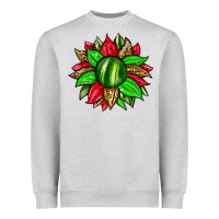 Watermelon Sunflower Heavyweight Sweatshirt | Teevron