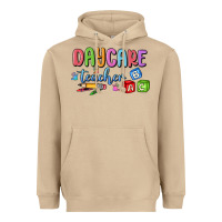 Mushroom daycare teacher Heavyweight Hoodie - MaliasSmallBusiness