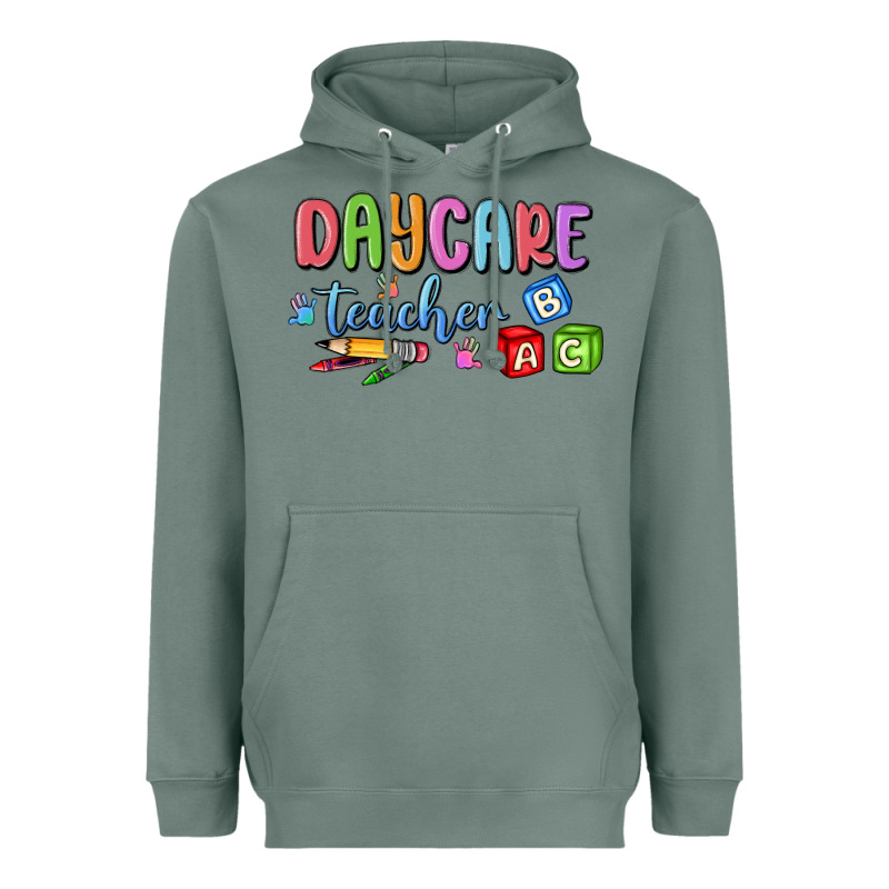 Daycare Teacher Heavyweight Hoodie by MaliasSmallBusiness | Teevron