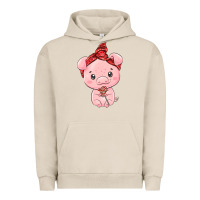 Pigment French Oak cute pig Urban Hoodie - texasbilliewilder
