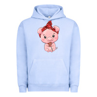 Pigment Grape Ice cute pig Urban Hoodie - texasbilliewilder