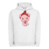 Pigment Lunar Rock cute pig Urban Hoodie - texasbilliewilder