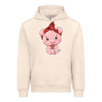Sandshell cute pig Urban Hoodie - texasbilliewilder
