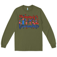 Army Green mommy’s little firecracker Long Sleeve Tee - JahusDesignShop