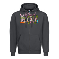 Smoke blessed mini easter Zipper Hoodie - BarkalooDesign