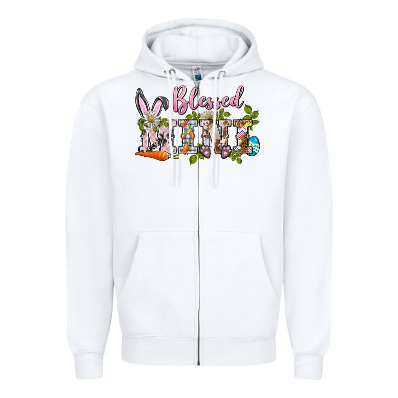 Blessed Mini Easter Zipper Hoodie by BarkalooDesign | Teevron