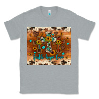 Heather Grey faith hope love cross Classic Tee - JahusDesignShop