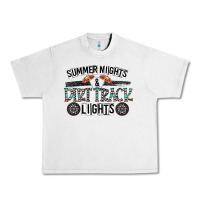 Lunar Rock summer night & dirt track lights Urban Heavy Tee - CowhideDigitalArt