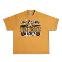 Peanut Butter summer night & dirt track lights Urban Heavy Tee - CowhideDigitalArt