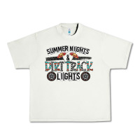 Pistachio summer night & dirt track lights Urban Heavy Tee - CowhideDigitalArt