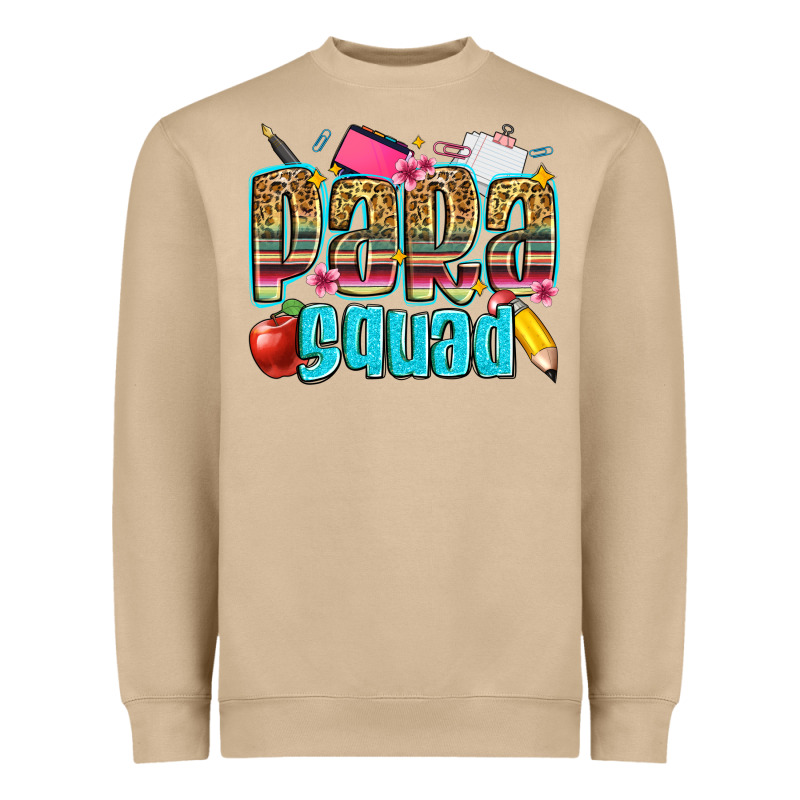 Para Squad Heavyweight Sweatshirt by Zillion Design Studio | Teevron