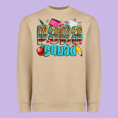 Para Squad Heavyweight Sweatshirt Designed By Zillion Design Studio